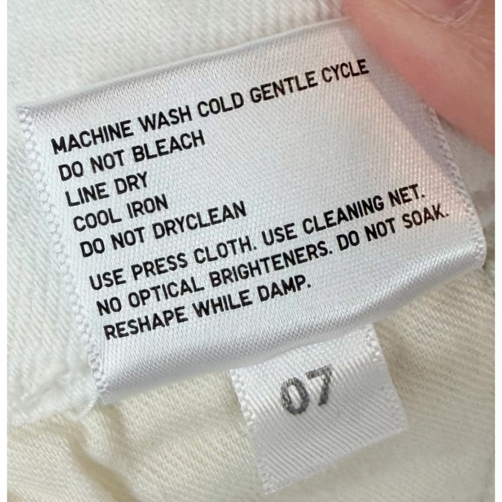 UNIQLO • White Wide-Leg High-Rise Trouser Style Jeans, XS - Picture 11 of 12